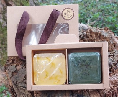 手工皂 - 艾草 金盞花 成雙購買有折扣